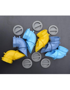 Dock und Deckel set mehrfarbig