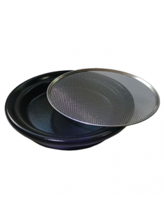 Kressesieb 12 cm "antharzit"